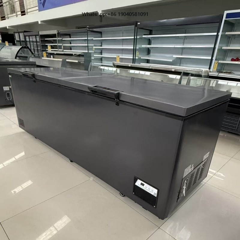 Commercial Chest Freezer - Ticari Çift Kapılı Yatay Derin Dondurucu,