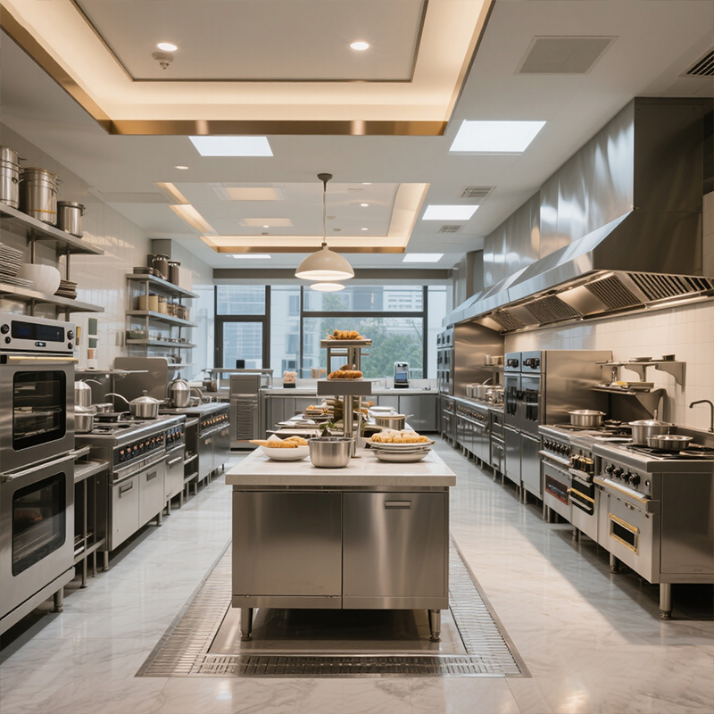 Otomatik Ticari Mutfak Ekipman - Range Commercial Kitchen incelemesi ve fiyatı