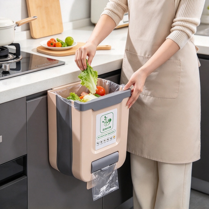 10 Litrelik, İnce, Katlanabili - Commercial Kitchen Bin incelemesi ve fiyatı