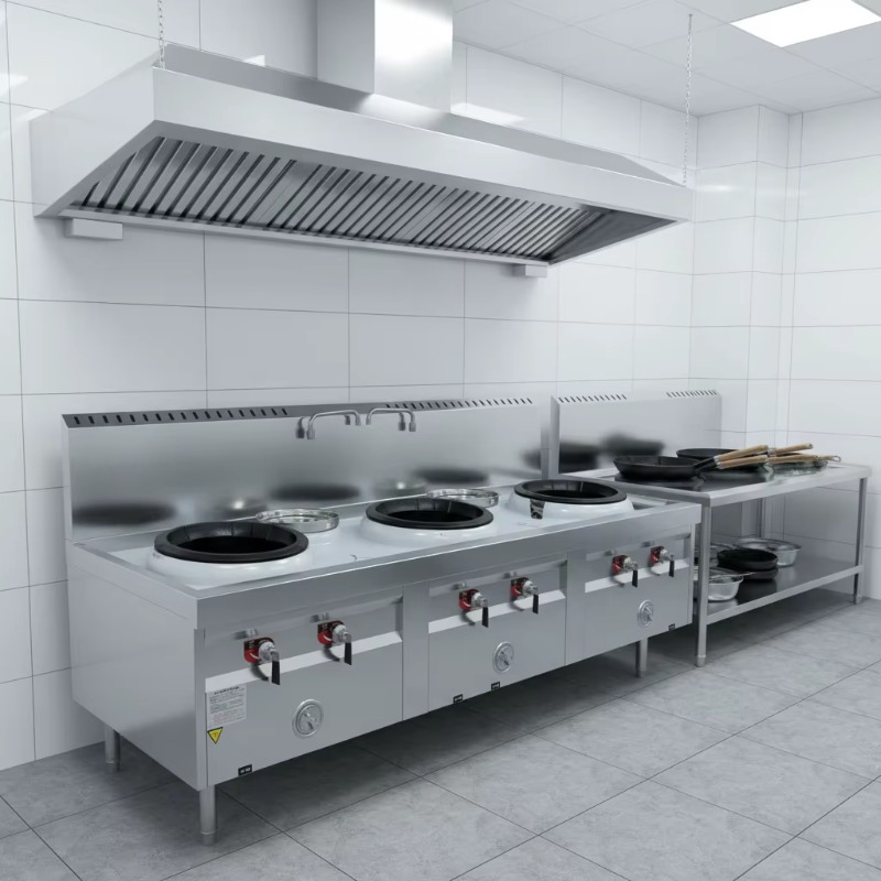 Ticari Ekonomik Gazlı Çin Wok  - Range Commercial Kitchen incelemesi ve fiyatı